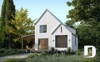 Rear view - BASE MODEL -  - Portland