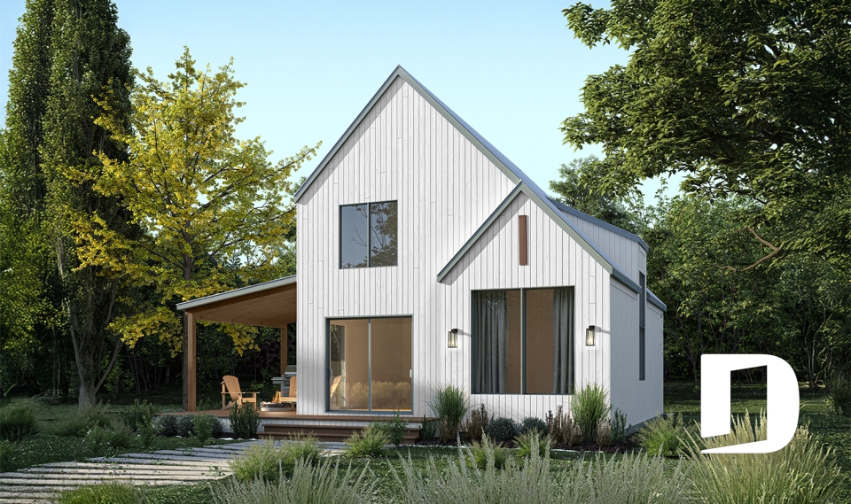 Rear view - BASE MODEL -  - Portland