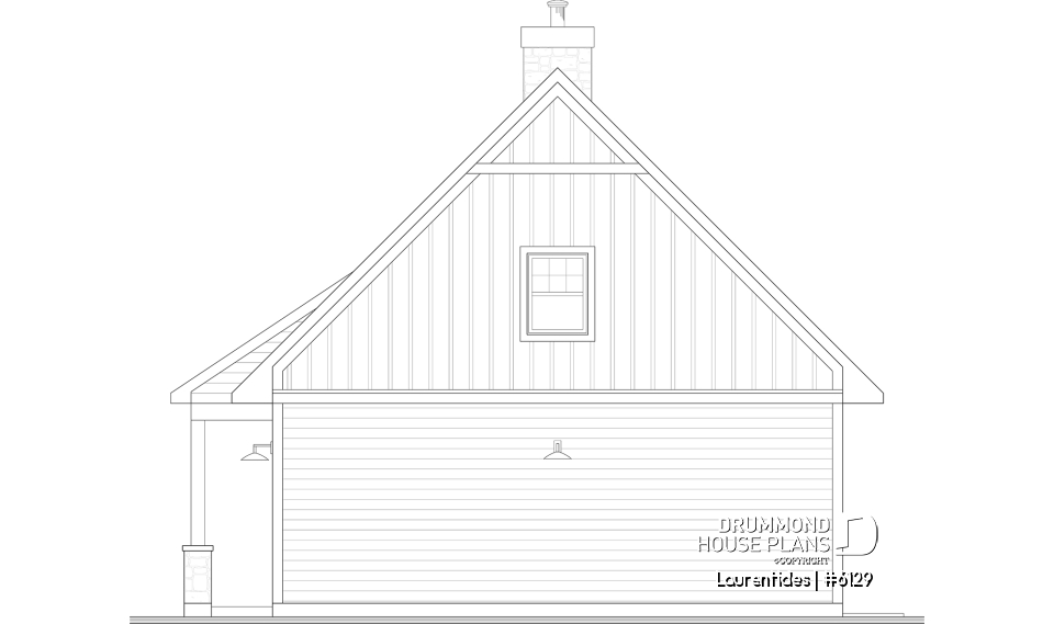 front elevation - Laurentides