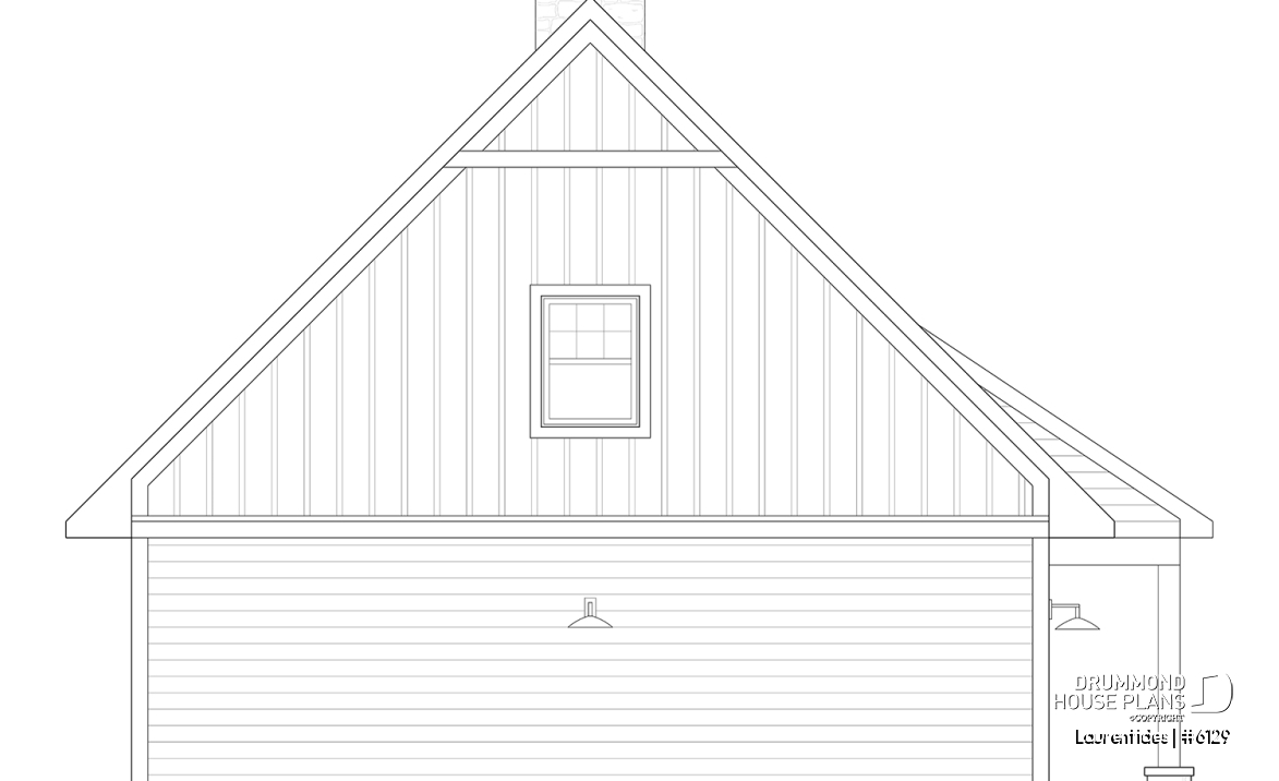 front elevation - Laurentides