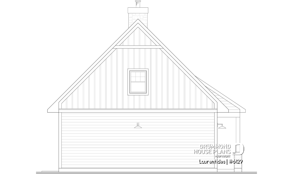 front elevation - Laurentides