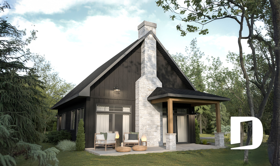 Rear view - BASE MODEL -  - Laurentides