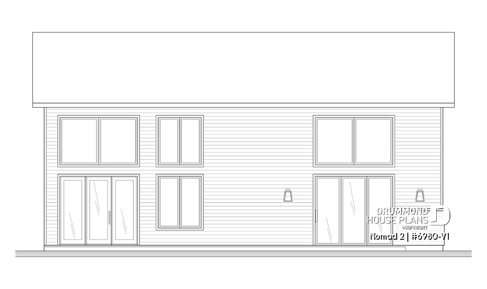 rear elevation - Nomad 2
