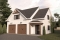 front - BASE MODEL - Spacious Double Garage Plan with Storage on the Main Floor and Upstairs - Harley