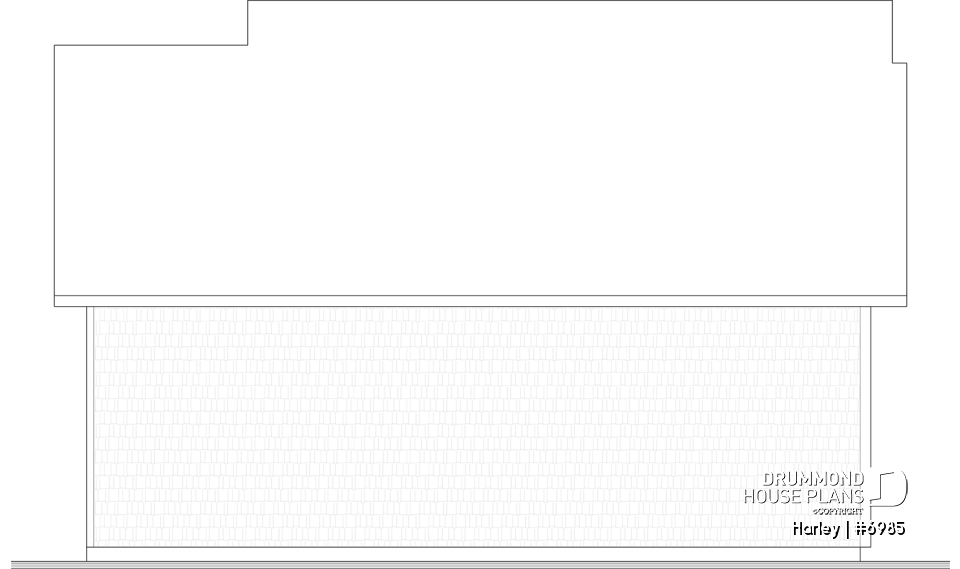 Rear view - BASE MODEL - Harley
