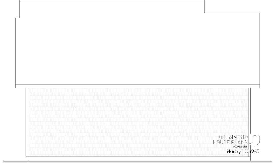 Rear view - BASE MODEL - Harley