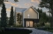 front - BASE MODEL - Eco-friendly house plan with one bedroom, beautiful natural light in the back, and upstairs mezzanine - Havre