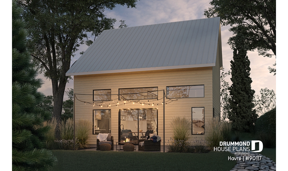 Rear view - BASE MODEL - Havre