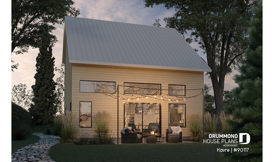 Rear view - BASE MODEL - Havre