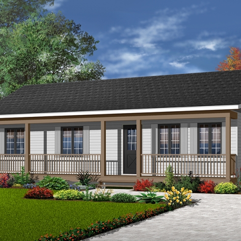 rear elevation - Colton