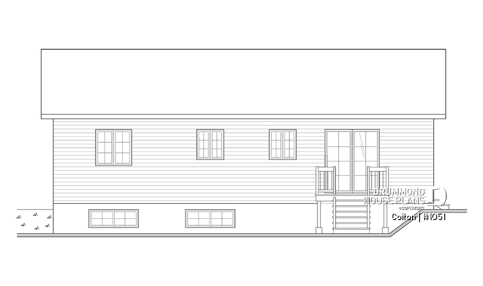 rear elevation - Colton