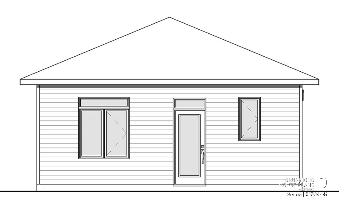 rear elevation - Sanaa