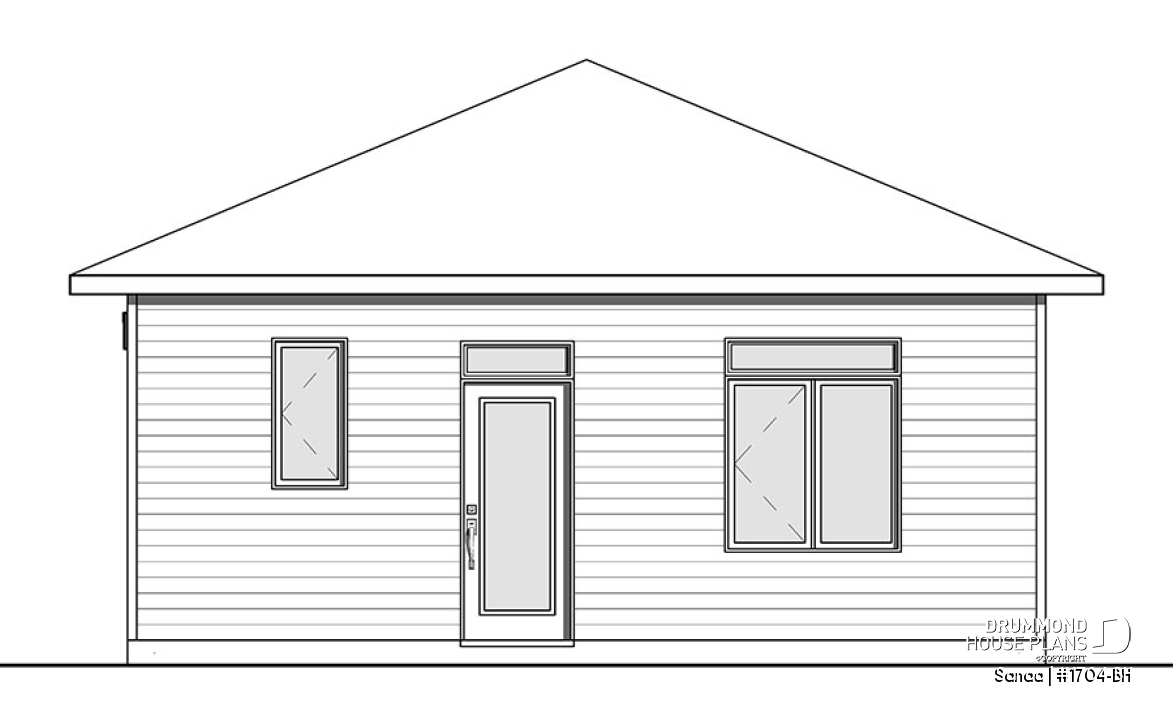 rear elevation - Sanaa