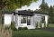 Color version 4 - Front - Mid-Century Modern House Plan, 9' ceiling, Open Concept, Kitchen with Pantry - Camille