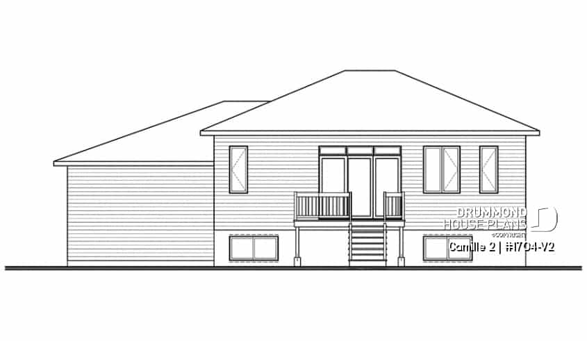 rear elevation - Camille 2