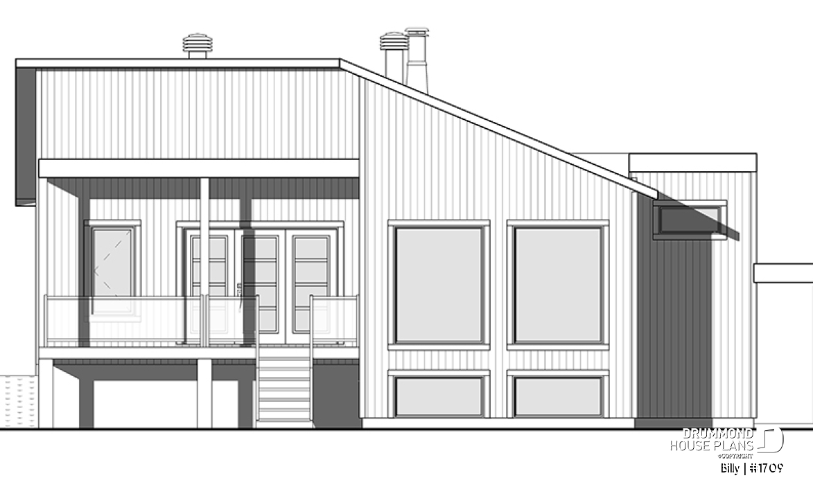 rear elevation - Billy