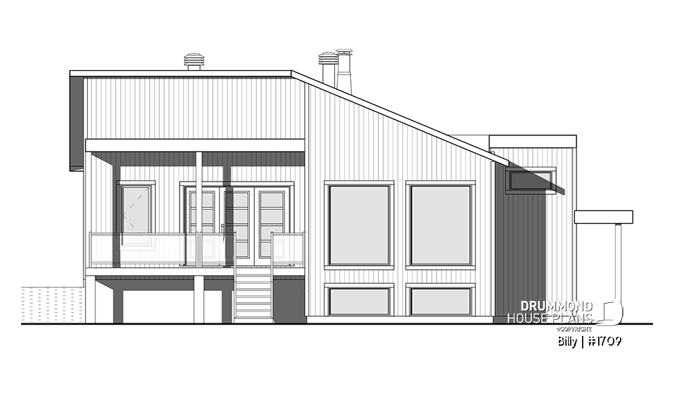 rear elevation - Billy