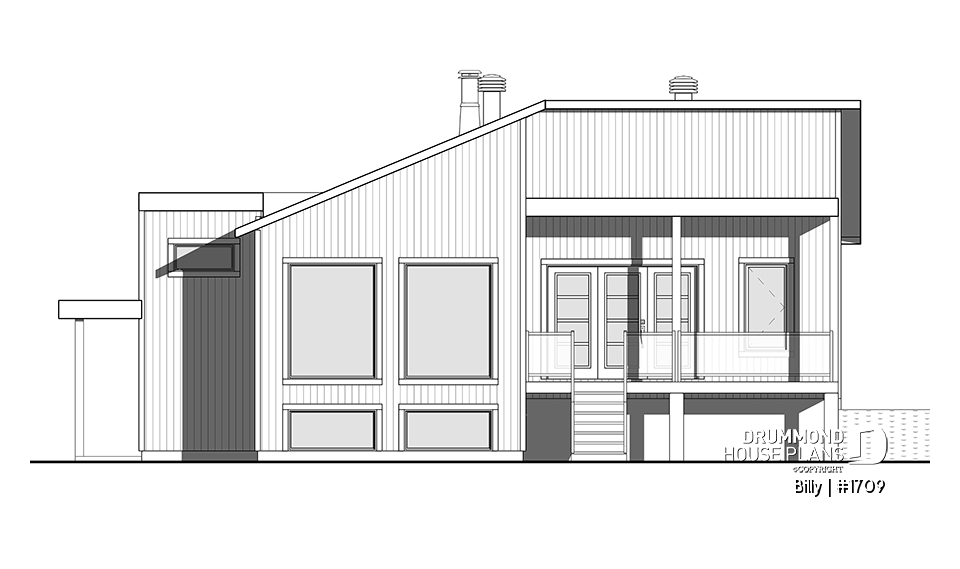 rear elevation - Billy