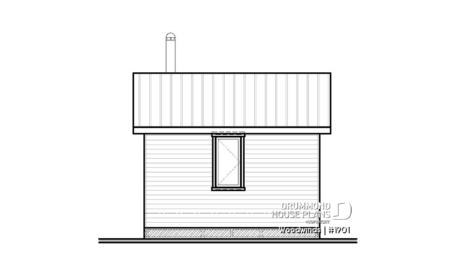 rear elevation - Woodwinds
