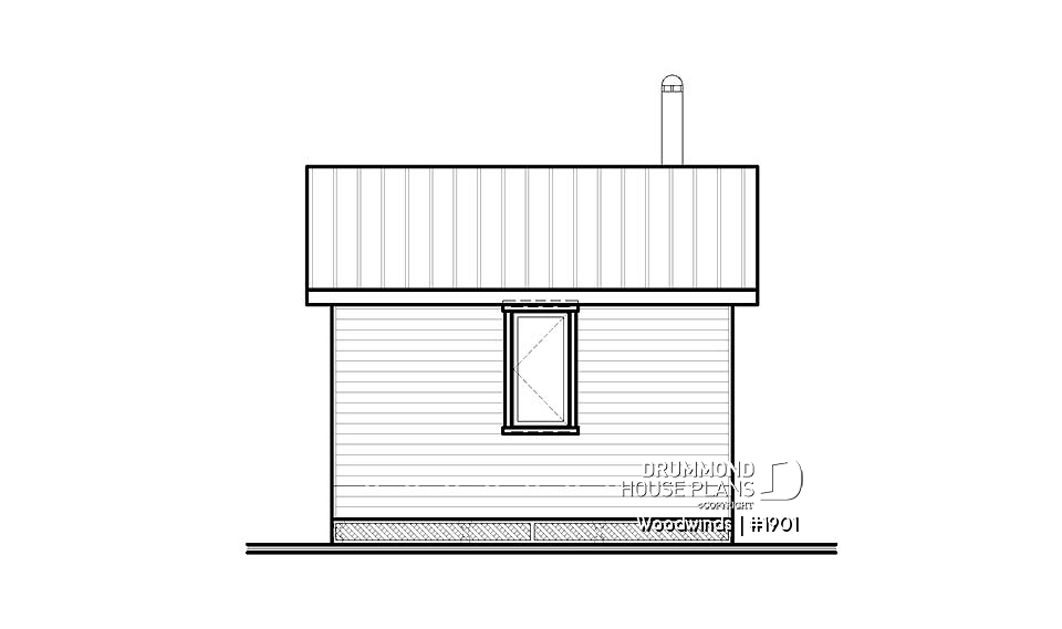 rear elevation - Woodwinds