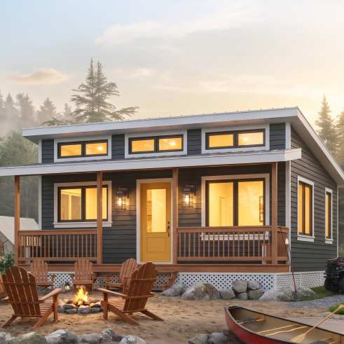 rear elevation - Great Escape