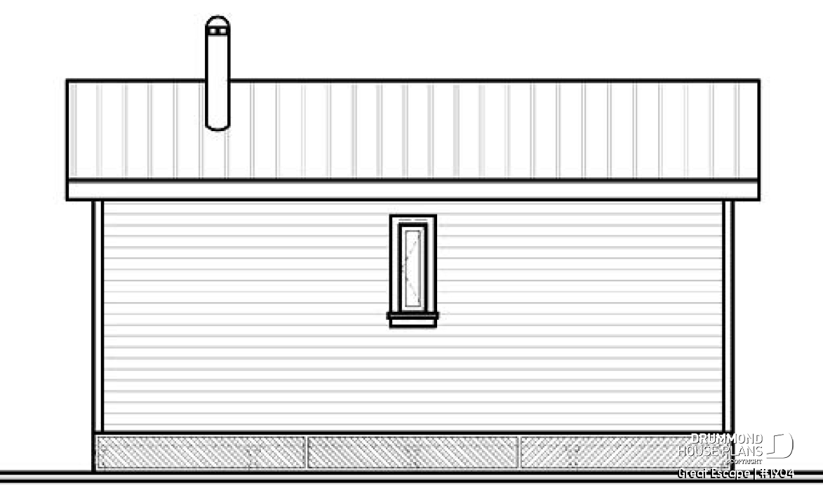 rear elevation - Great Escape