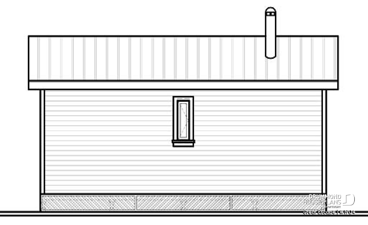 rear elevation - Great Escape