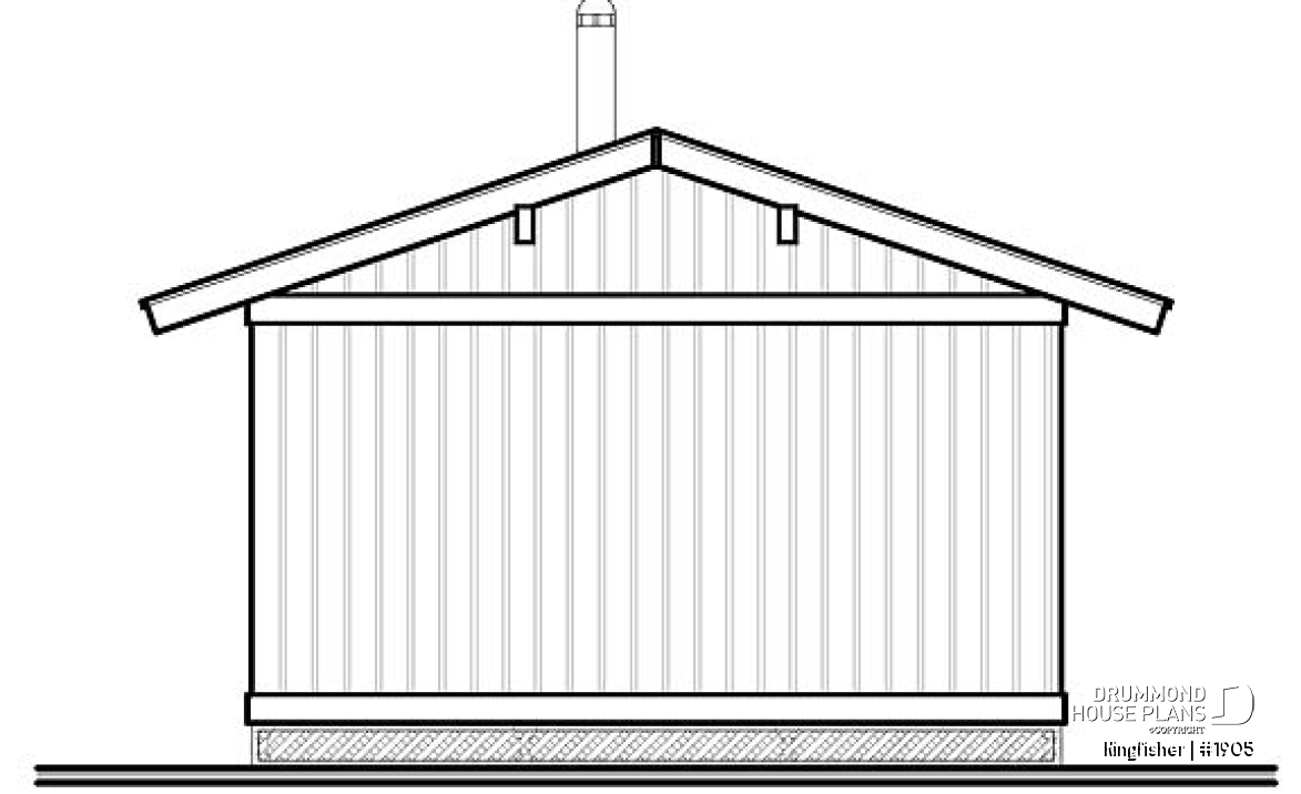 rear elevation - Kingfisher
