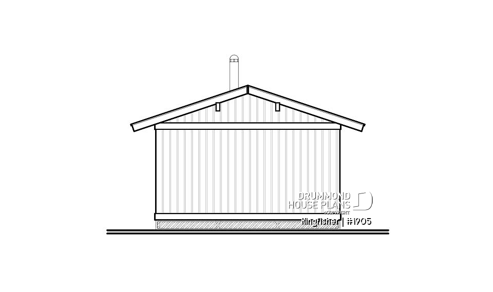 rear elevation - Kingfisher