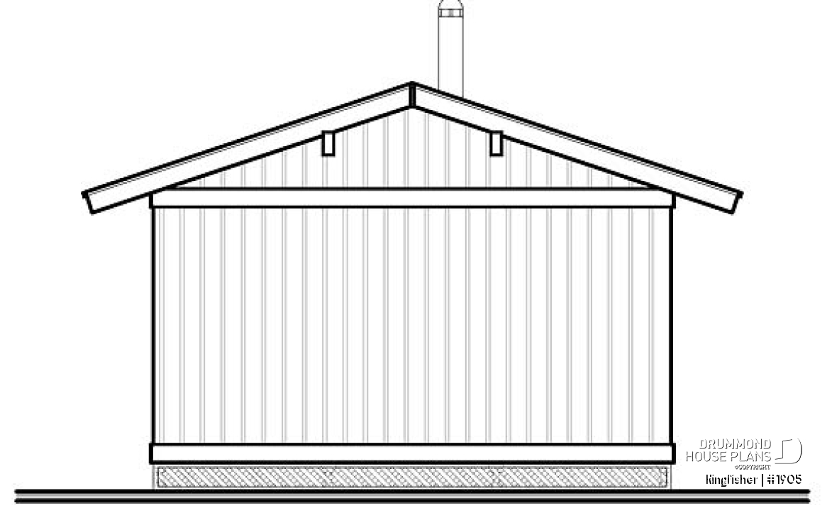 rear elevation - Kingfisher