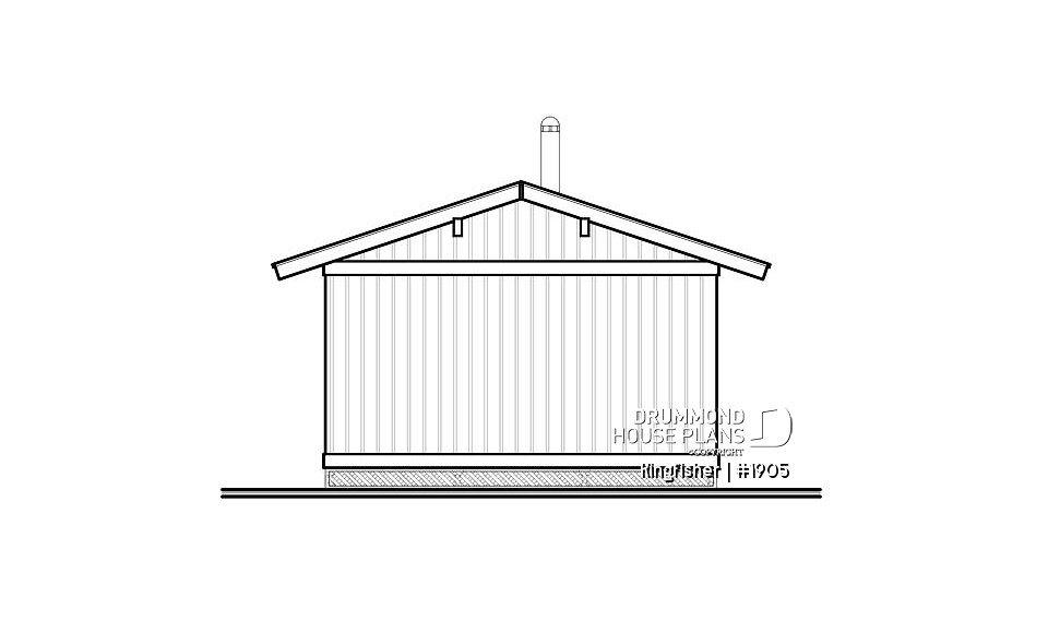 rear elevation - Kingfisher