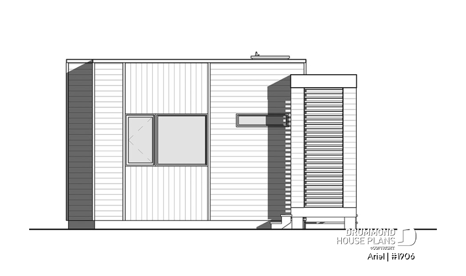 front elevation - Ariel