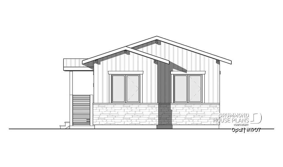 rear elevation - Opal