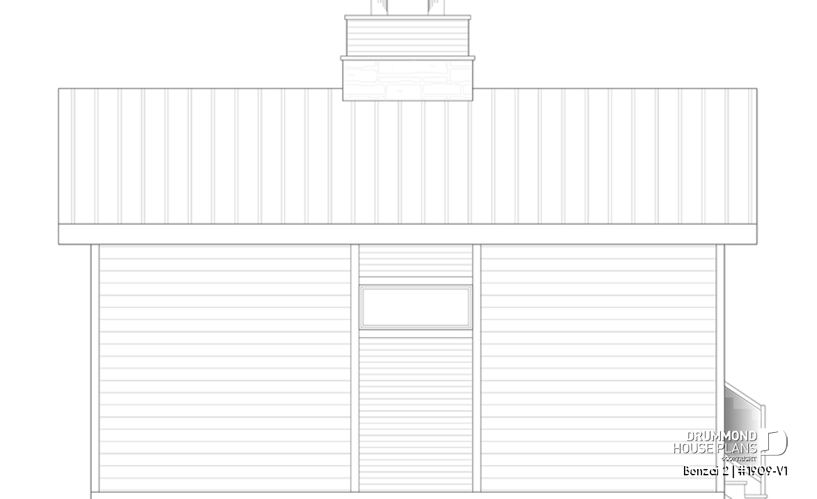 rear elevation - Bonzai 2