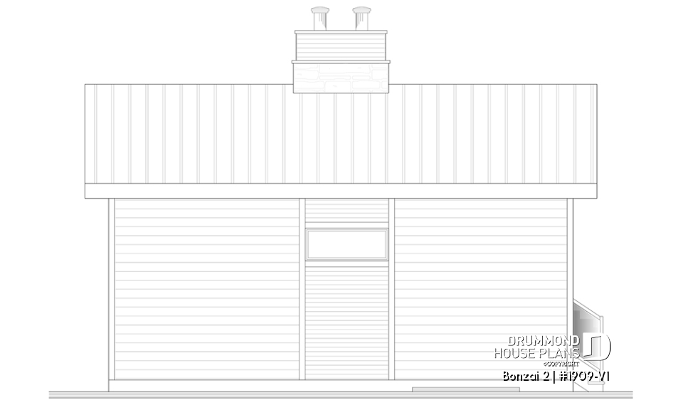 rear elevation - Bonzai 2
