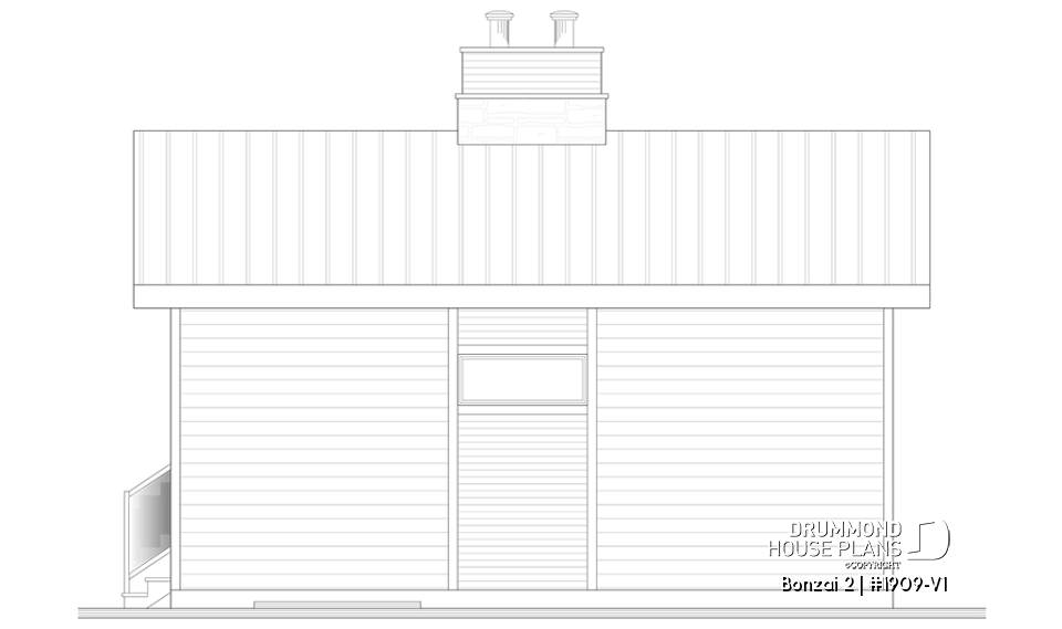 rear elevation - Bonzai 2