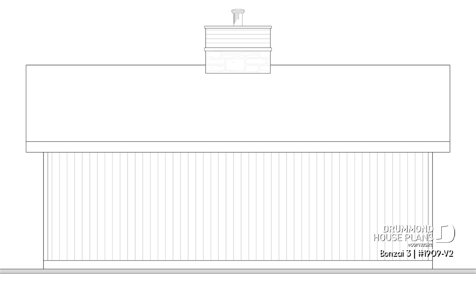 rear elevation - Bonzai 3