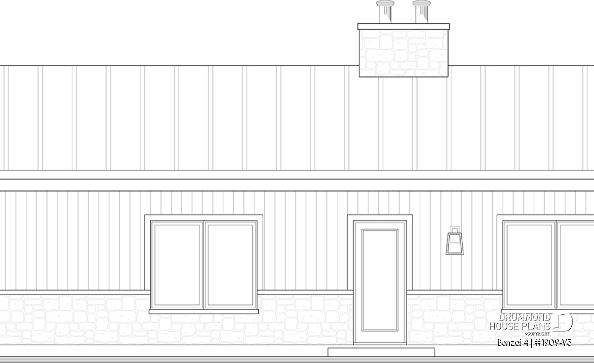 front elevation - Bonzai 4