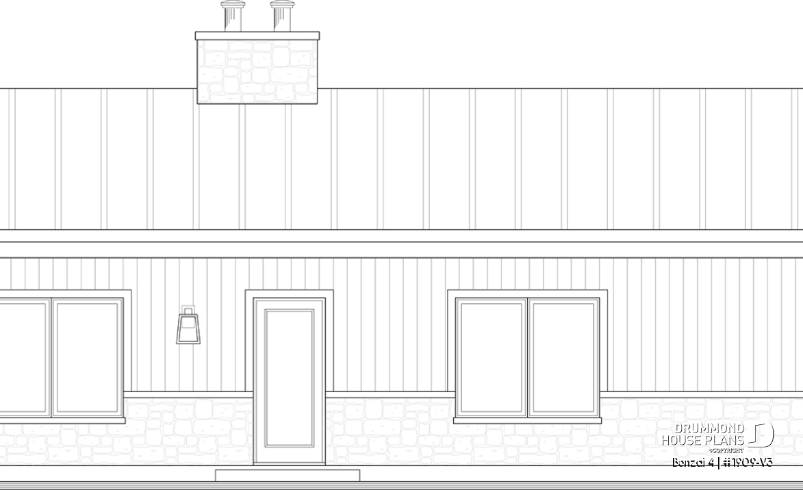 front elevation - Bonzai 4
