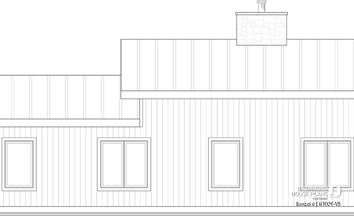 rear elevation - Bonzai 6