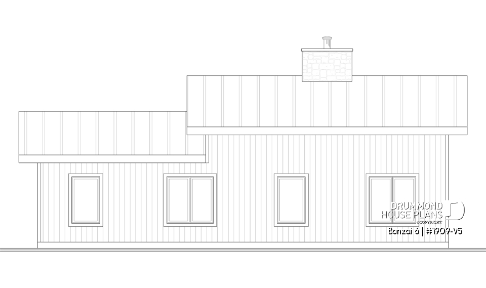 rear elevation - Bonzai 6