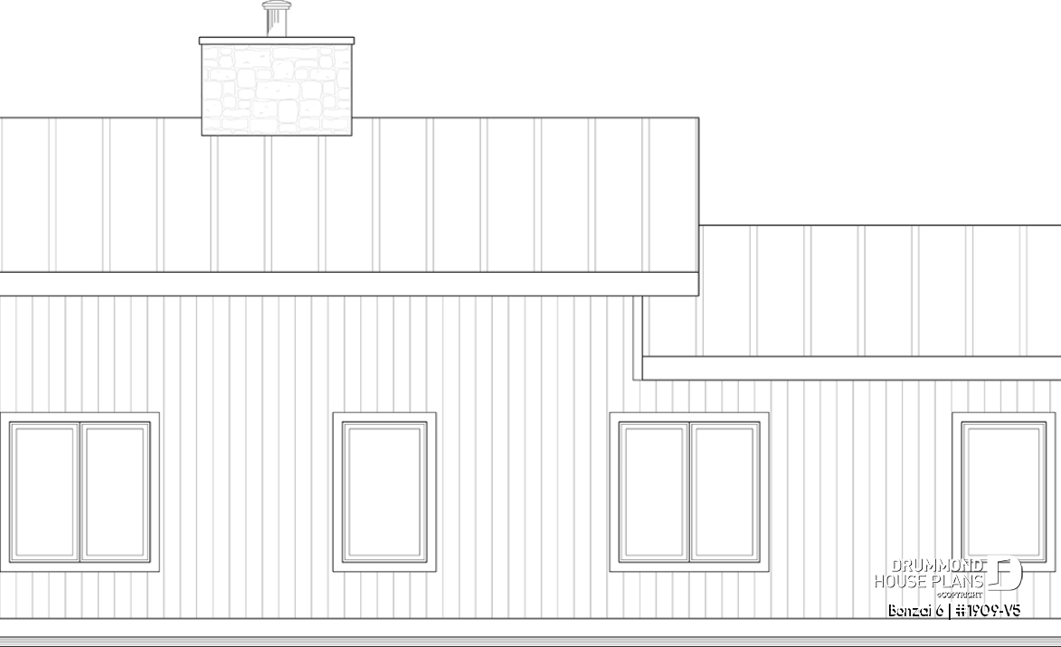 rear elevation - Bonzai 6