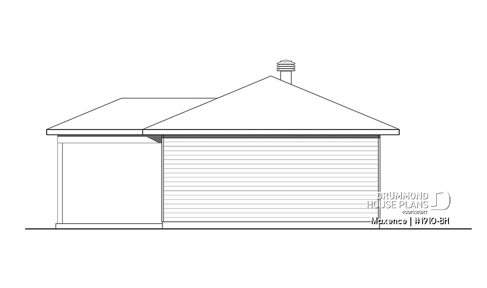 rear elevation - Maxence