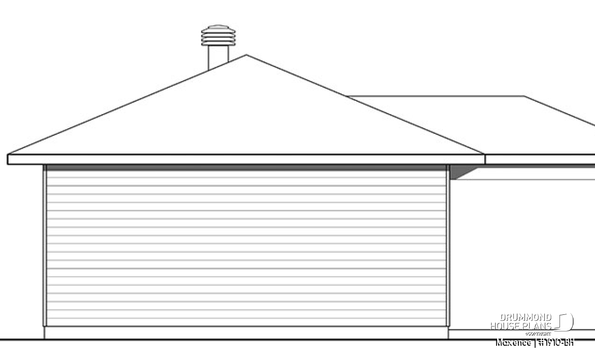 rear elevation - Maxence