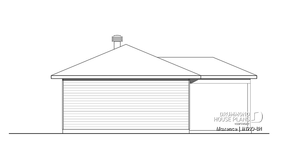 rear elevation - Maxence