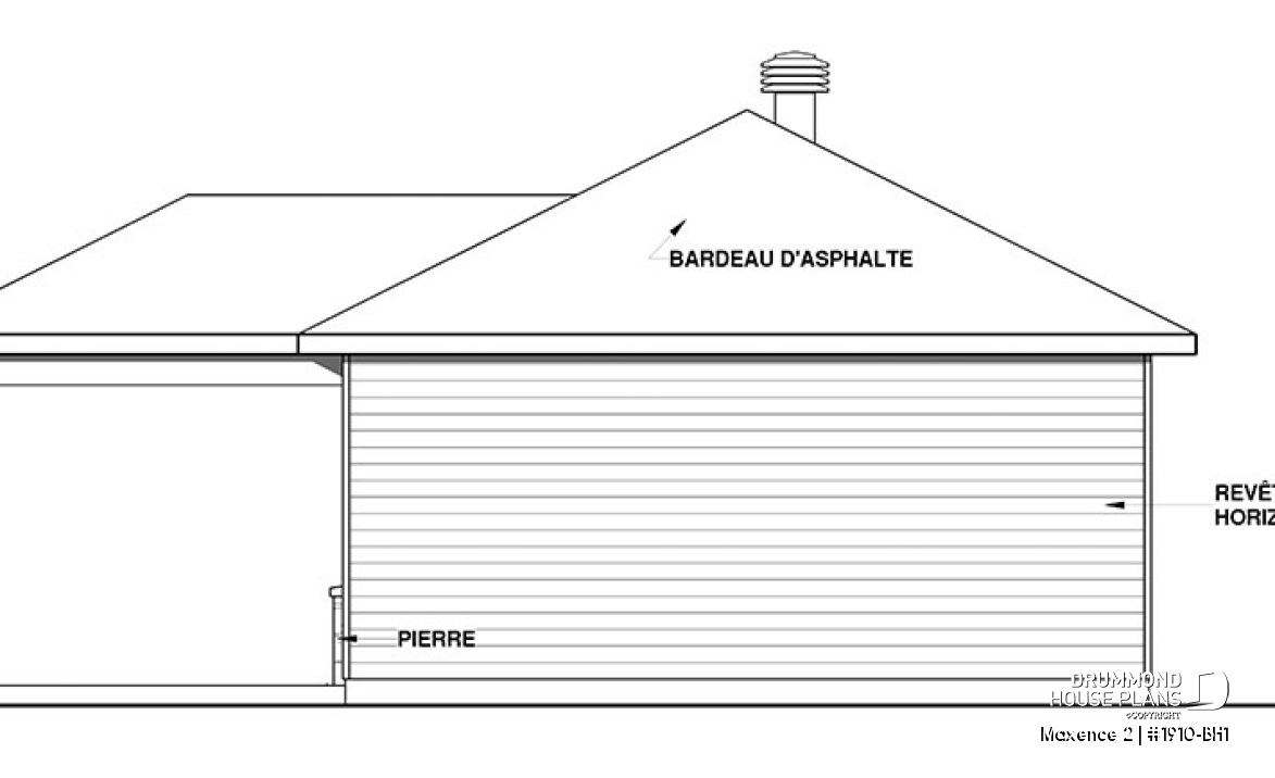 rear elevation - Maxence 2