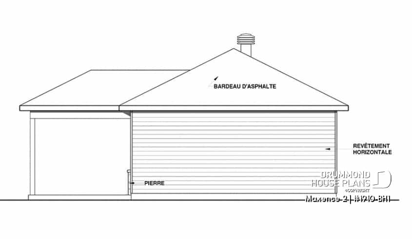 rear elevation - Maxence 2