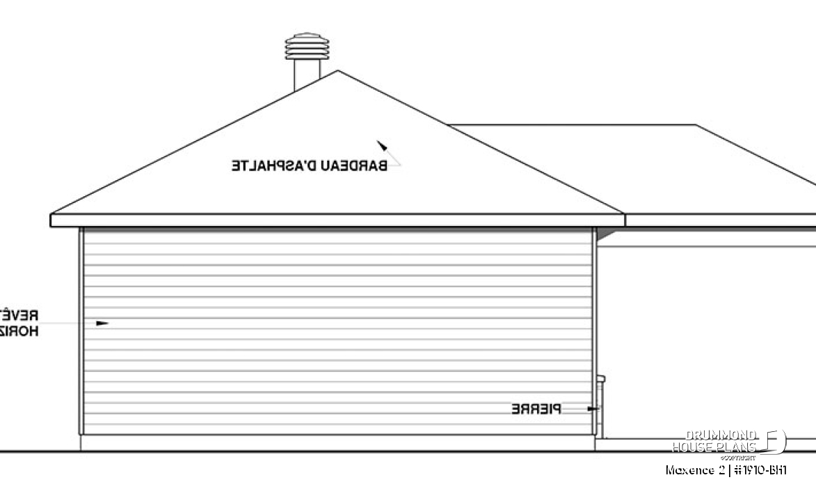 rear elevation - Maxence 2