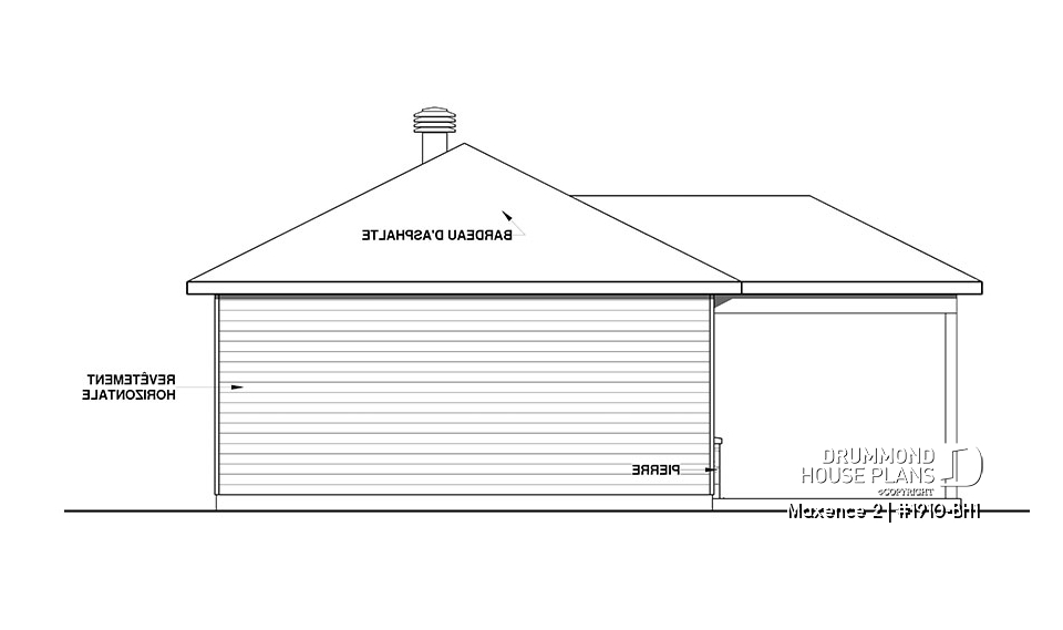 rear elevation - Maxence 2
