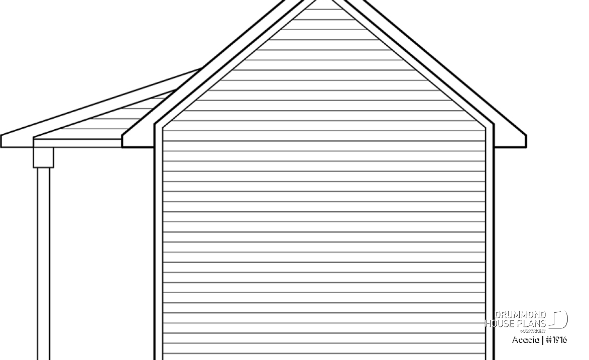 rear elevation - Acacia
